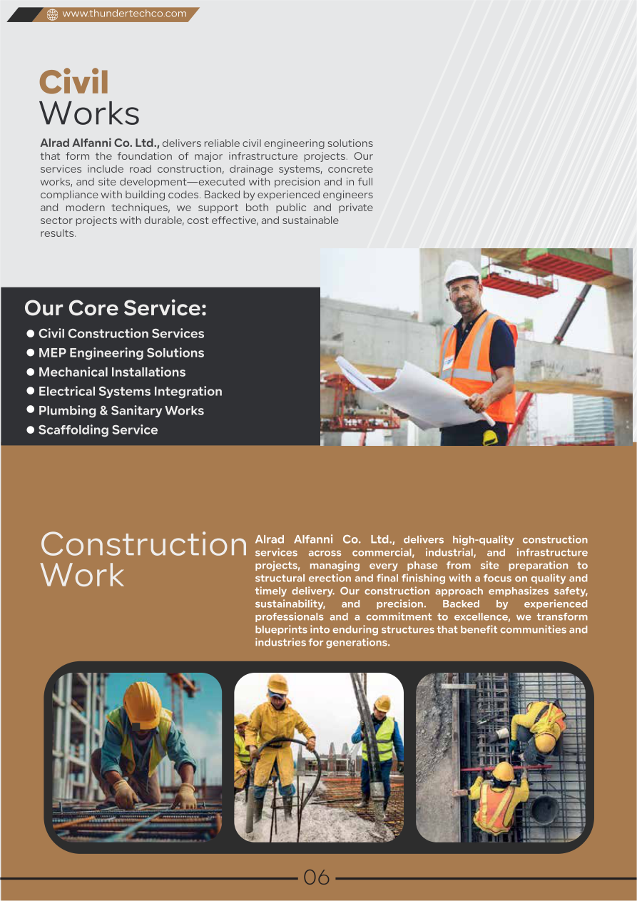 Civil works